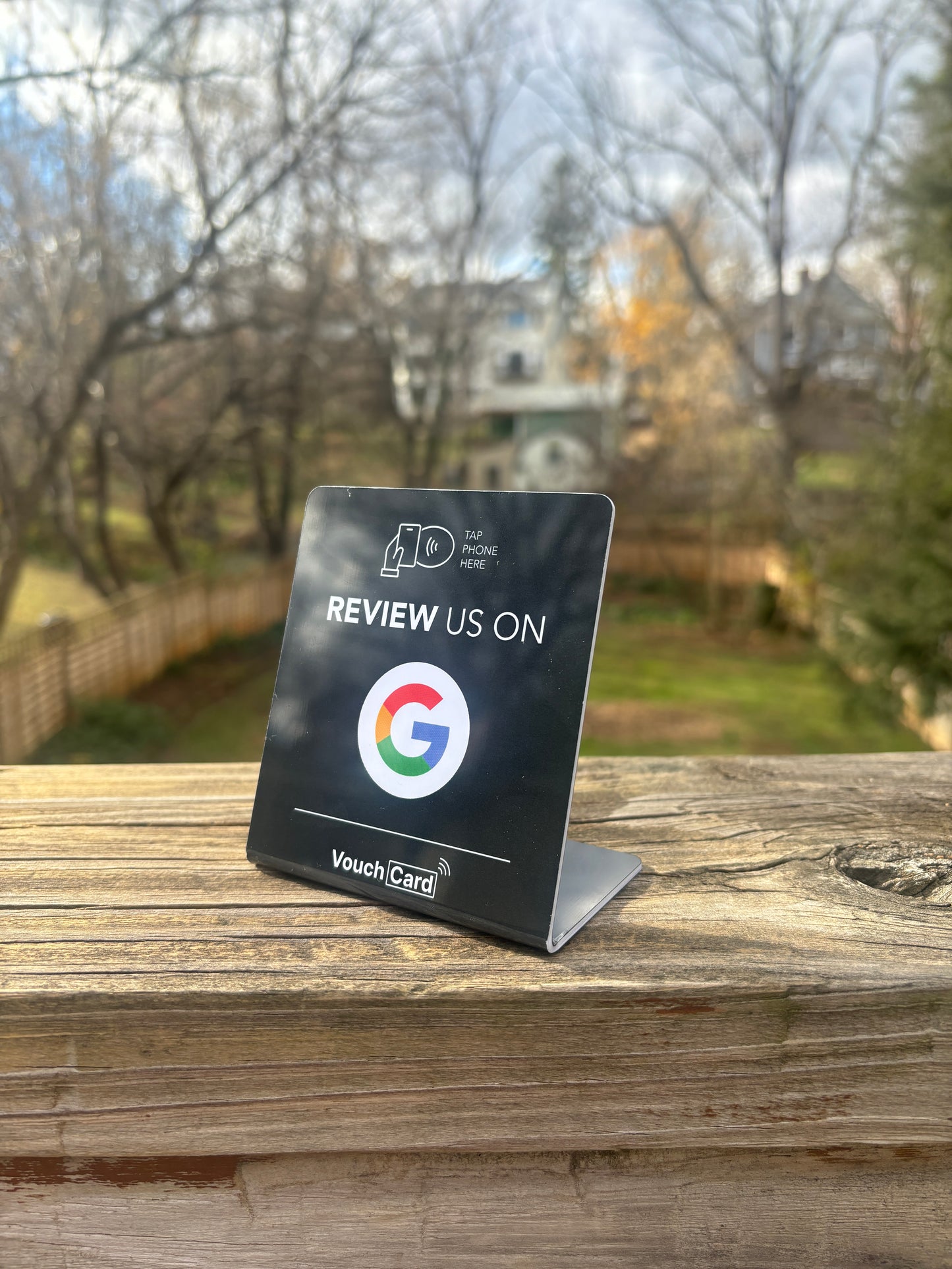 NFC Google Review Stand